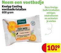 Promoties Kneipp cooling voetbadkristallen - Kneipp - Geldig van 11/06/2024 tot 23/06/2024 bij Kruidvat