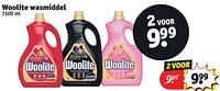 Promoties Woolite wasmiddel - Woolite - Geldig van 11/06/2024 tot 23/06/2024 bij Kruidvat