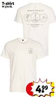 Promoties T-shirt - Huismerk - Kruidvat - Geldig van 11/06/2024 tot 23/06/2024 bij Kruidvat