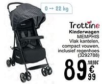 Promoties Kinderwagen memphis - Trottine - Geldig van 11/06/2024 tot 24/06/2024 bij Cora