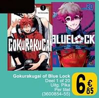 Promoties Gokurakugai of blue lock - Huismerk - Cora - Geldig van 11/06/2024 tot 24/06/2024 bij Cora