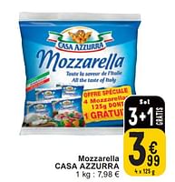 Promoties Mozzarella casa azzurra - Casa Azzurra - Geldig van 11/06/2024 tot 07/08/2024 bij Cora