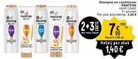Promoties Shampoo en conditioner pantene hair care - Pantene - Geldig van 11/06/2024 tot 07/08/2024 bij Cora