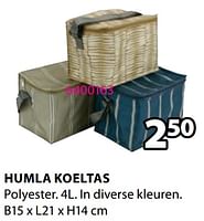 Promoties Humla koeltas - Huismerk - Jysk - Geldig van 03/06/2024 tot 23/06/2024 bij Jysk
