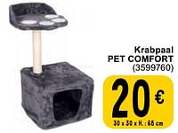 Promoties Krabpaal pet comfort - Huismerk - Cora - Geldig van 11/06/2024 tot 24/06/2024 bij Cora