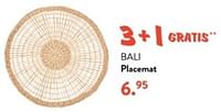 Promoties Bali placemat - Huismerk - Casa - Geldig van 10/06/2024 tot 30/06/2024 bij Casa
