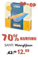 Promoties Santi waterglijbaan - Huismerk - Casa - Geldig van 10/06/2024 tot 30/06/2024 bij Casa