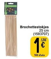 Promoties Brochettestokjes - Huismerk - Cora - Geldig van 11/06/2024 tot 24/06/2024 bij Cora