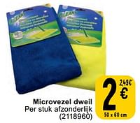 Promoties Microvezel dweil - Cleany - Geldig van 11/06/2024 tot 24/06/2024 bij Cora