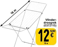 Promoties Vlinderdroogrek - Huismerk - Cora - Geldig van 11/06/2024 tot 24/06/2024 bij Cora