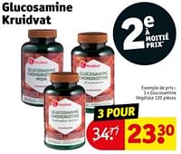 Promotions Glucosamine végétale - Produit maison - Kruidvat - Valide de 11/06/2024 à 23/06/2024 chez Kruidvat