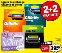 Promotions Lames de rechange mach3 - Gillette - Valide de 11/06/2024 à 23/06/2024 chez Kruidvat