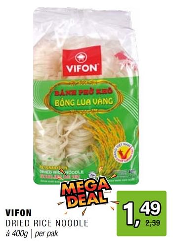 Promoties Vifon dried rice noodle - Vifon - Geldig van 05/06/2024 tot 25/06/2024 bij Amazing Oriental