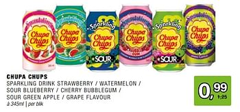 Promoties Chupa chups sparkling drink - Chupa Chups - Geldig van 05/06/2024 tot 25/06/2024 bij Amazing Oriental