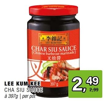 Promoties Lee kum kee cha siu sauce - Lee Kum Kee - Geldig van 05/06/2024 tot 25/06/2024 bij Amazing Oriental