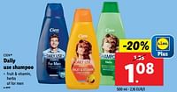 Promoties Daily use shampoo - Cien - Geldig van 19/06/2024 tot 25/06/2024 bij Lidl