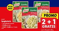 Promoties Spaghetteria - Knorr - Geldig van 19/06/2024 tot 25/06/2024 bij Lidl