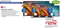 Promoties Lg 4k qned smart tv lq55qned87t6b - LG - Geldig van 31/05/2024 tot 30/06/2024 bij Exellent