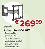 Promoties Draaibare tv-beugel - tvm5445b - Vogels - Geldig van 31/05/2024 tot 30/06/2024 bij Exellent