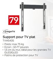 Promotions Support pour tv plat tvm5405 - Vogels - Valide de 31/05/2024 à 30/06/2024 chez Selexion