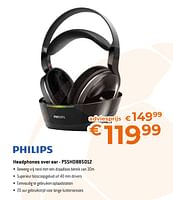 Promoties Philips headphones over ear - psshd885012 - Philips - Geldig van 31/05/2024 tot 30/06/2024 bij Expert