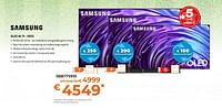 Promoties Samsung oled 4k tv sqqe77s95d - Samsung - Geldig van 31/05/2024 tot 30/06/2024 bij Expert
