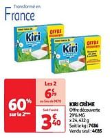 Promotions Kiri crème - KIRI - Valide de 11/06/2024 à 17/06/2024 chez Auchan Ronq