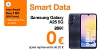 Promotions Samsung galaxy a25 5g - Samsung - Valide de 04/06/2024 à 30/06/2024 chez Orange