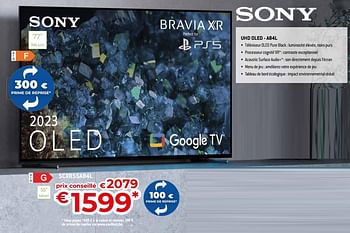 Promotions Sony uhd oled scxr55a84l - Sony - Valide de 31/05/2024 à 30/06/2024 chez Exellent