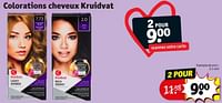 Promotions Colorations cheveux kruidvat noir - Produit maison - Kruidvat - Valide de 11/06/2024 à 23/06/2024 chez Kruidvat