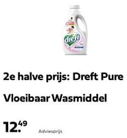 Promoties Dreft pure vloeibaar wasmiddel - Dreft - Geldig van 16/06/2024 tot 22/06/2024 bij Plein