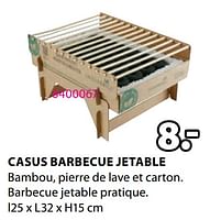 Promotions Casus barbecue jetable - Produit Maison - Jysk - Valide de 03/06/2024 à 23/06/2024 chez Jysk