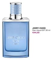 Promoties Jimmy choo man aqua edt - Jimmy Choo - Geldig van 17/06/2024 tot 23/06/2024 bij ICI PARIS XL