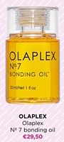 Promoties Olaplex olaplex n 7 bonding oil - Olaplex - Geldig van 17/06/2024 tot 23/06/2024 bij ICI PARIS XL