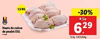 Promotions Hauts de cuisse de poulet xxl - Produit maison - Lidl - Valide de 19/06/2024 à 25/06/2024 chez Lidl