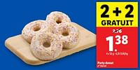 Promotions Party donut - Produit maison - Lidl - Valide de 19/06/2024 à 25/06/2024 chez Lidl