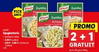 Promotions Spaghetteria - Knorr - Valide de 19/06/2024 à 25/06/2024 chez Lidl