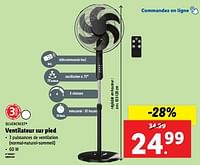 Promotions Silvercrest ventilateur sur pied - SilverCrest - Valide de 19/06/2024 à 25/06/2024 chez Lidl