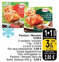 Promotions Paniers - manden cora - Produit maison - Cora - Valide de 11/06/2024 à 07/08/2024 chez Cora