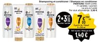 Promotions Shampooing et conditioner - shampoo en conditioner pantene hair care - Pantene - Valide de 11/06/2024 à 07/08/2024 chez Cora