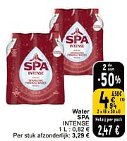 Promoties Water spa intense - Spa - Geldig van 11/06/2024 tot 17/06/2024 bij Cora