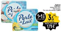 Promoties Yoghurt yoplait perle de lait - Yoplait - Geldig van 11/06/2024 tot 17/06/2024 bij Cora