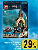 Promoties Kasteel zweinstein: boothuis - Lego - Geldig van 14/06/2024 tot 08/07/2024 bij Cora