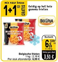Promoties Belgische frieten - Belviva - Geldig van 18/06/2024 tot 24/06/2024 bij Cora