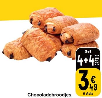 Promoties Chocoladebroodjes - Huismerk - Cora - Geldig van 18/06/2024 tot 24/06/2024 bij Cora
