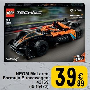 Promoties Neom mclaren formula e racewagen - Lego - Geldig van 14/06/2024 tot 08/07/2024 bij Cora