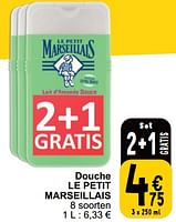Promoties Douche le petit marseillais - Le Petit Marseillais - Geldig van 18/06/2024 tot 24/06/2024 bij Cora