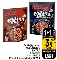 Promoties Ontbijtgranen kellogg’s extra - Kellogg's - Geldig van 18/06/2024 tot 24/06/2024 bij Cora