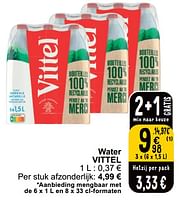 Promoties Water vittel - Vittel - Geldig van 18/06/2024 tot 24/06/2024 bij Cora