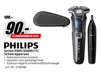 Promoties Philips series 5000 s5889-11 scheerapparaat - Philips - Geldig van 17/06/2024 tot 30/06/2024 bij Media Markt